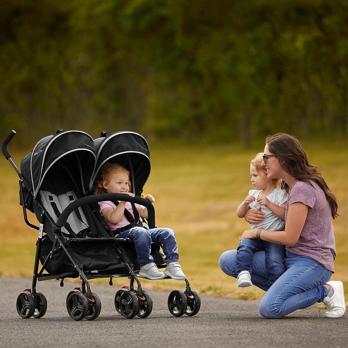 Dream On Me Volgo Twin Umbrella Stroller - image 2