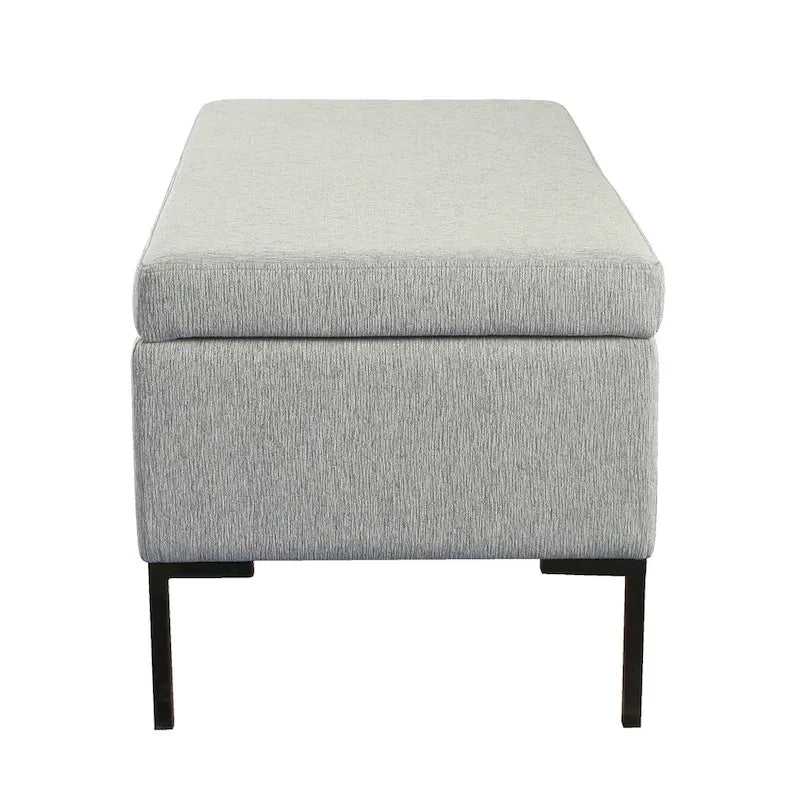 HomePop Metal-Leg Storage Bench - image 16