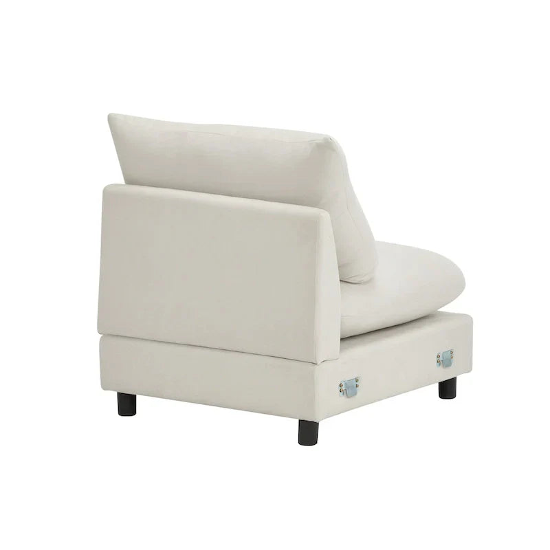Christopher Knight Home - Evelyn Contemporary Modular L-Shaped Upholstered Sectional Sofa - image 13