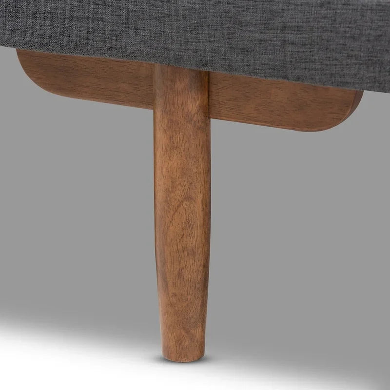 Marit Upholstered Wood Daybed in Mid-Century Modern Style - image 9