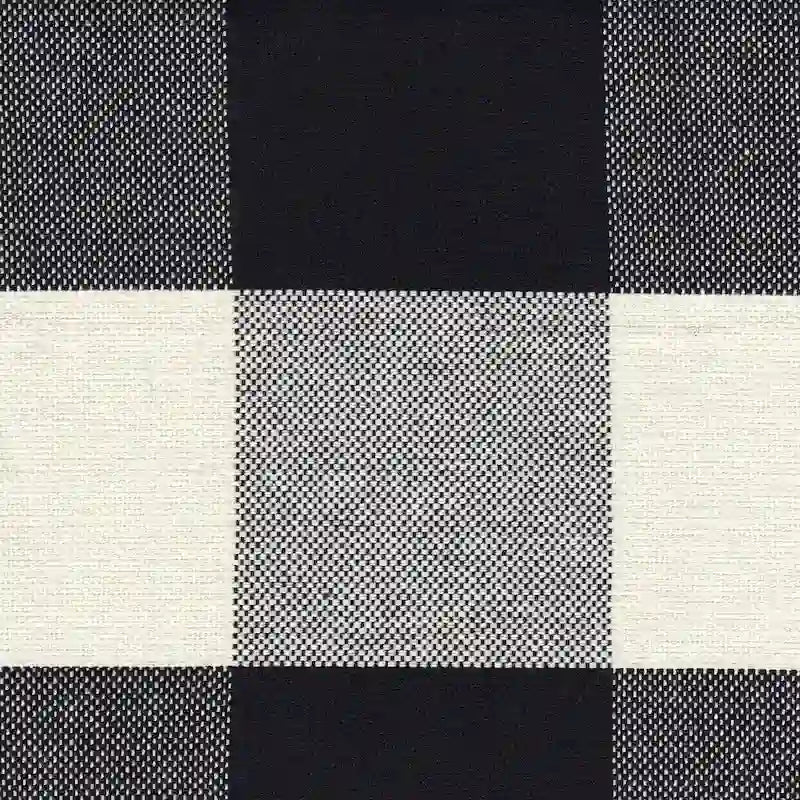 Set of 2 HomePop Black Plaid Parsons Dining Chairs - image 10