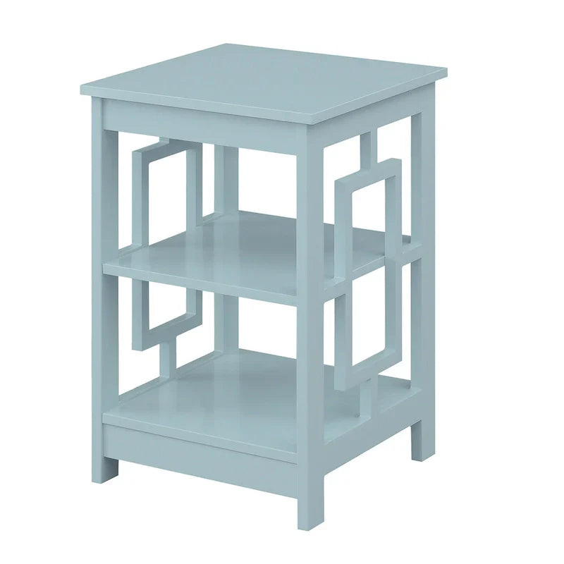 Convenience Concepts Town Square End Table Featuring Shelves - image 29