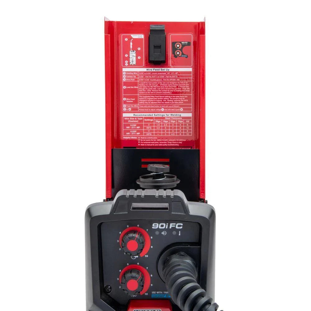 Lincoln Electric WELD-PAK 90i FC Flux-Cored Wire Feeder Welder (No Gas) K5255-1 - image 8