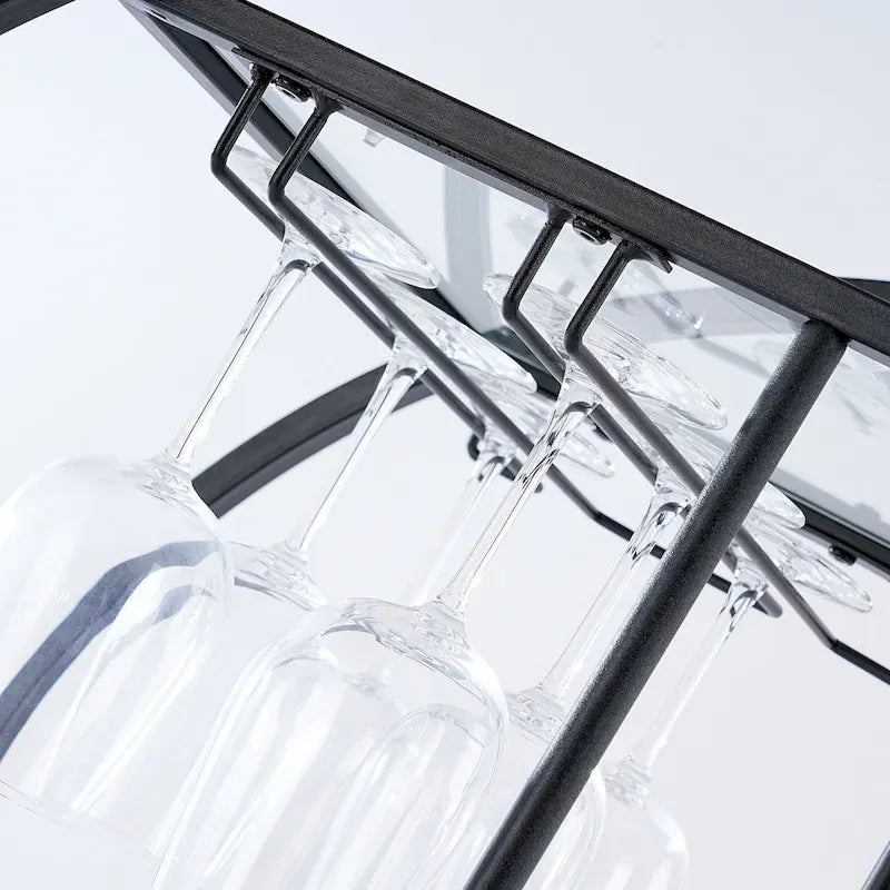 Chic Mobile Bar Cart - Elegant Drink Cabinet for Home & Entertaining - image 14