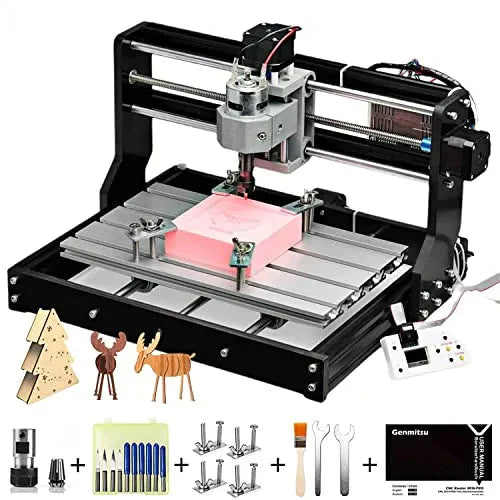 Genmitsu CNC 3018-PRO Router Kit GRBL Control 3 Axis Wood Carving Milling Engraving Machine - image 1