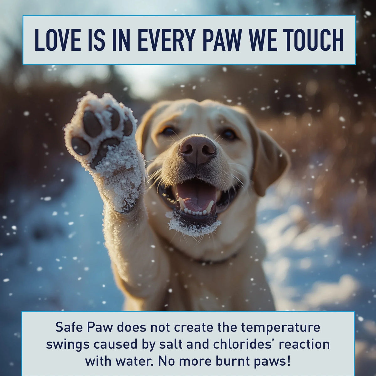 Safe Paw Pet Safe Ice Melt, 100% Salt and Chloride free with Traction Agent, Non-Toxic, Fast Acting, Lasts 3X Longer -C 35 Lbs - image 8