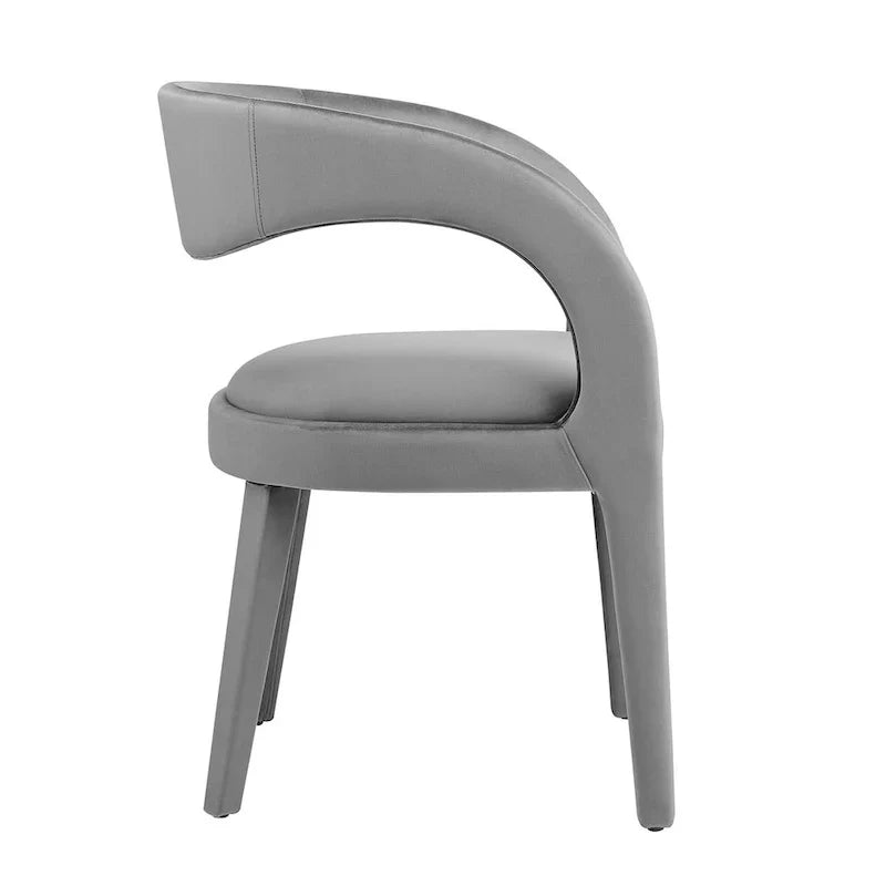 Set of Two Pinnacle Performance Velvet Dining Chairs - image 28