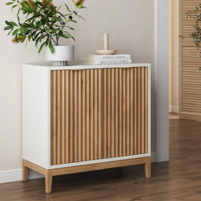 Jasper Contemporary Sideboard - Kitchen Storage Cabinet with Elegant Fluted Doors - image 28