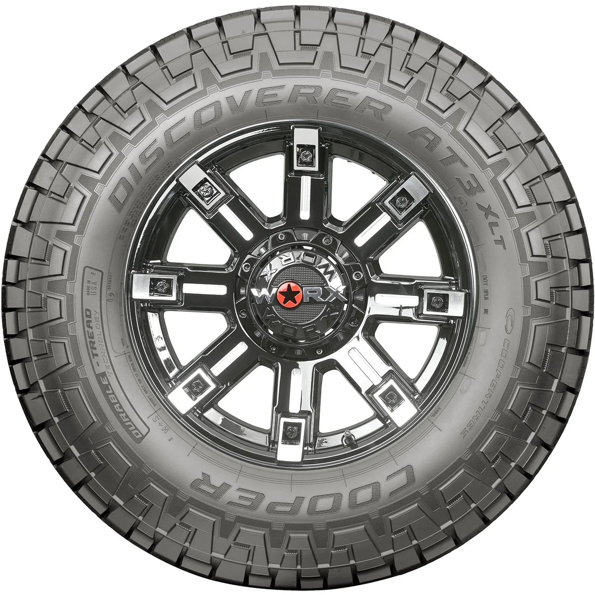 Pair of 2 (TWO) Cooper Discoverer AT3 XLT LT 285/60R20 125/122S E 10 Ply A/T All Terrain Tires - image 3