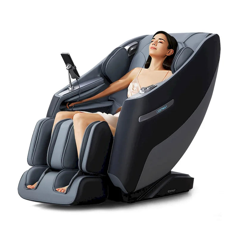 Costway Zero Gravity SL Track Full Body Massage Chair with Waist - image 12