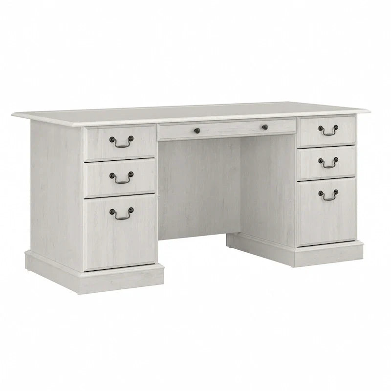 Saratoga Executive Desk with Drawers and Storage by Bush Furniture - image 8