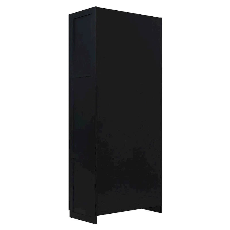 Modern Storage Wardrobe Cabinet with Doors and Multi Compartment Shelves - image 30