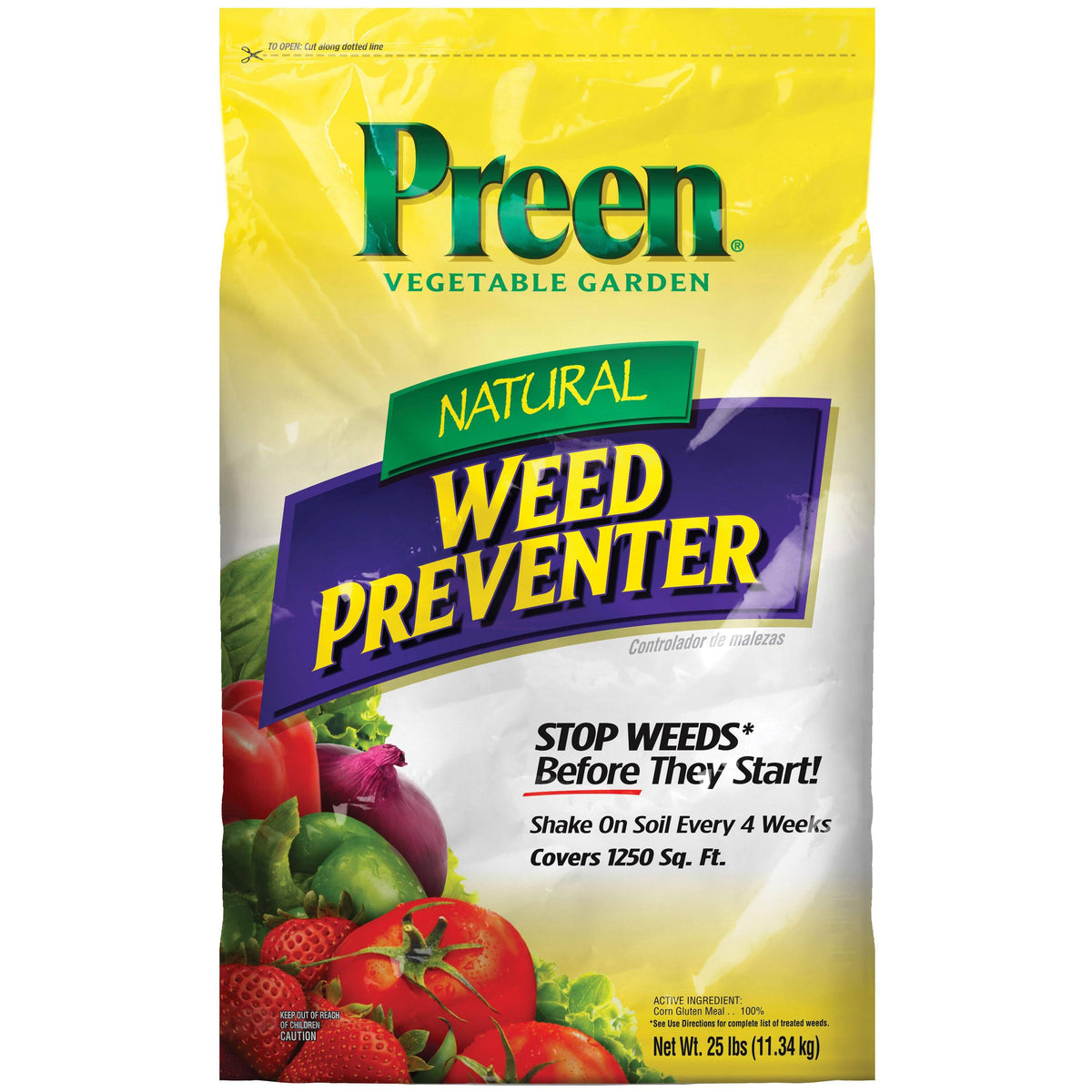 Preen 25 lbs. Natural Vegetable Garden Weed Preventer - image 1