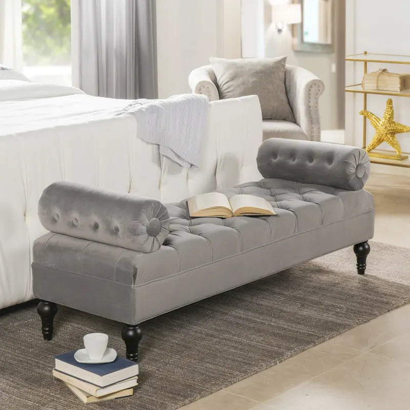 Lewis Bolster Arm Entryway Seat - image 24