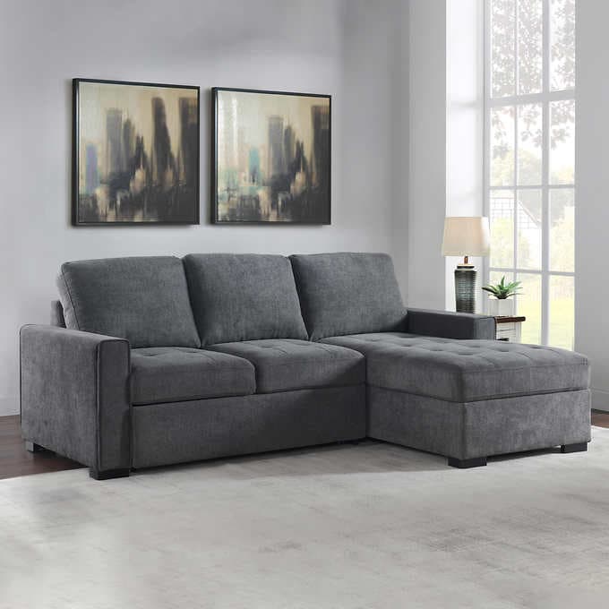 Kendale Sleeper Sofa with Storage Chaise - image 1