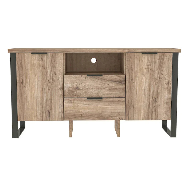 2-Door, 2-Drawer Storage Cabinet and TV Stand - image 19