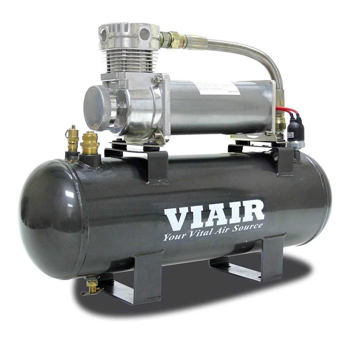 Viair 480C 2 Gallon 200 PSI 12 Volt Fast Fill Vehicle Compressor Air Source Kit - image 1
