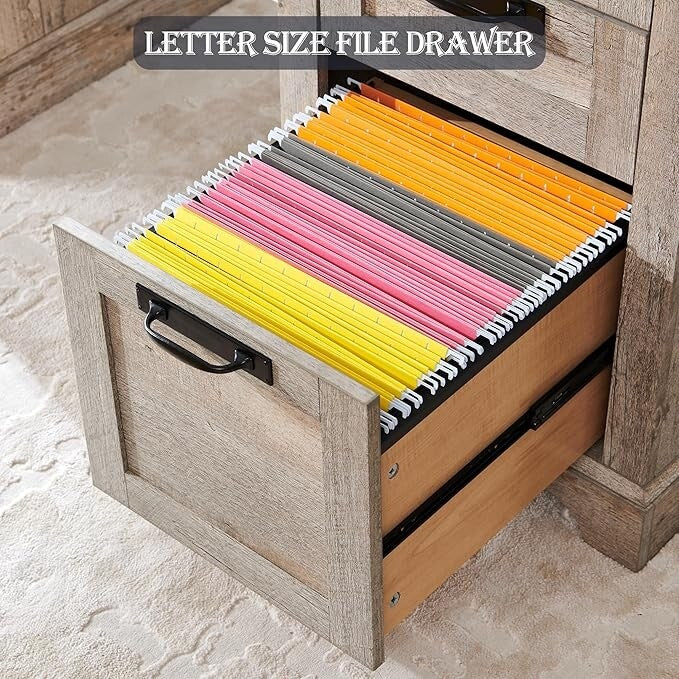 60 Farmhouse Executive Desk, Wood Home Office Desk, Computer Desk - image 28