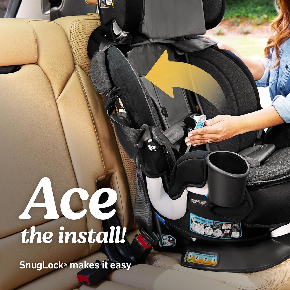 Graco Turn2Me 3-in-1 Rotating Convertible Car Seat, Cambridge - image 4