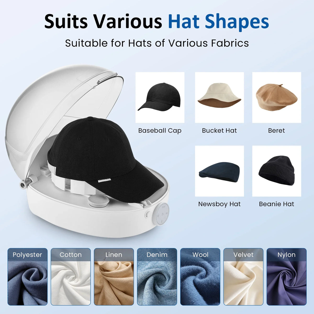 Sunvivi Hat Care Machine for Iron and Dry - image 6