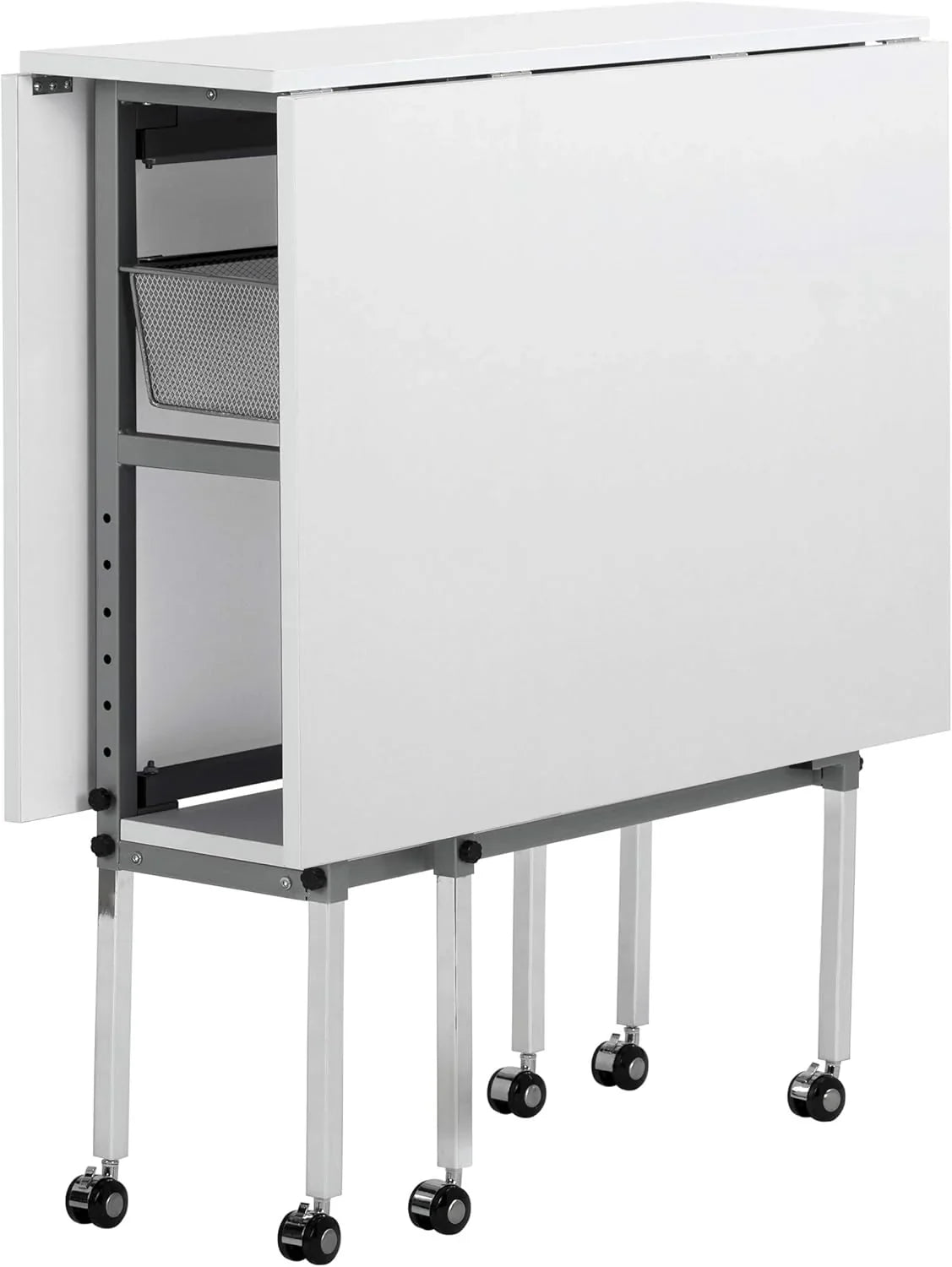 Sew Ready Hobby Cutting Table, 58.75"x36.5", White/Silver - image 7