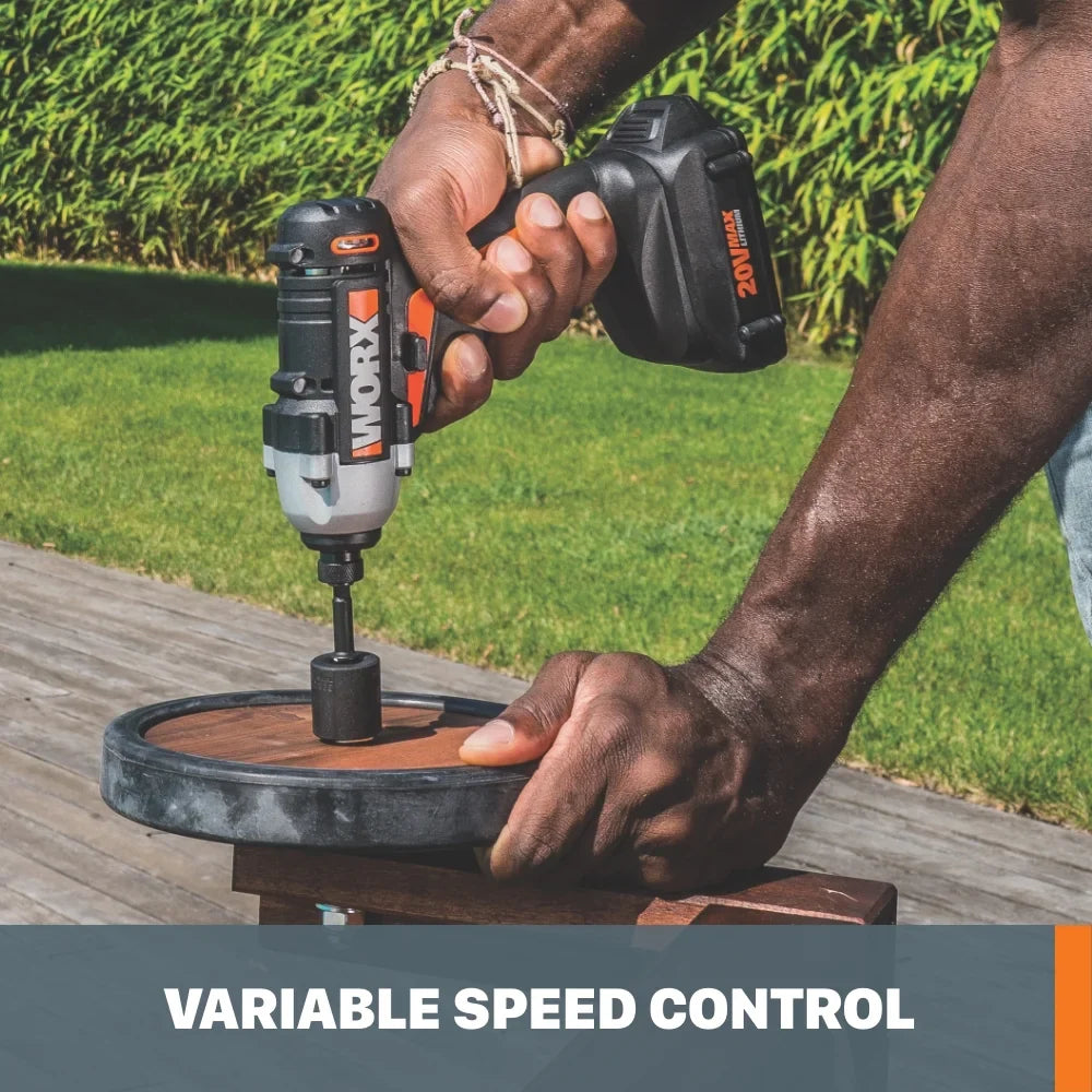 Worx WX291L.9 20V Power Share Cordless Impact Driver (Tool Only) - image 3