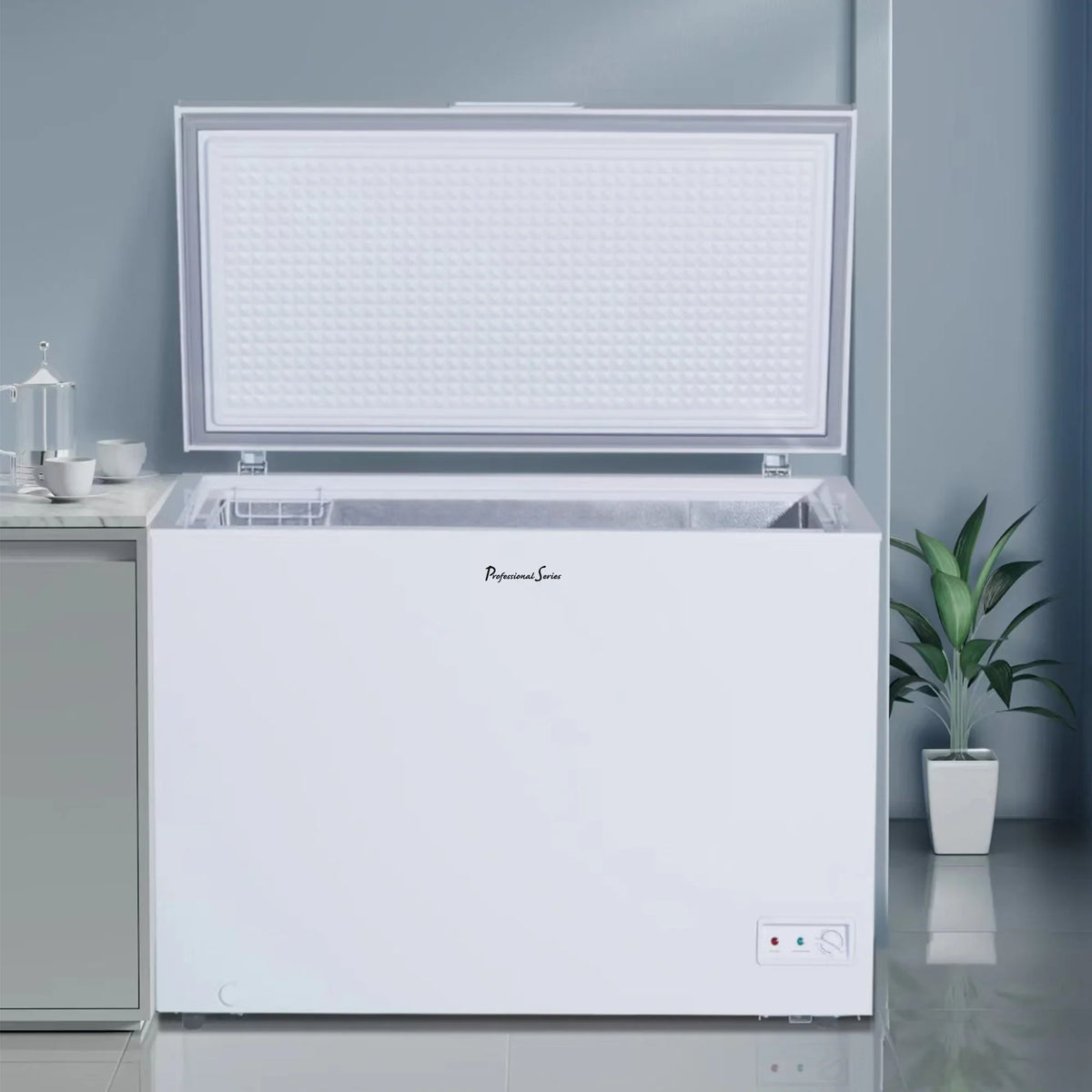 Professional Series 10 Cu Ft Chest Freezer, Manual Defrost, White - image 4