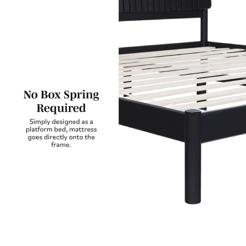 Modern King Bed with Slatted Headboard by Middlebrook Designs - image 10