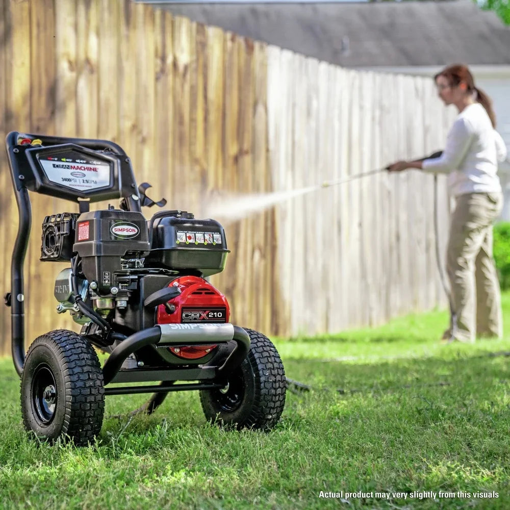 3400 Psi at 2.5 GPM with OEM Technologies? Axial Cam Pump Cold Water Gas Pressure Washer - image 7