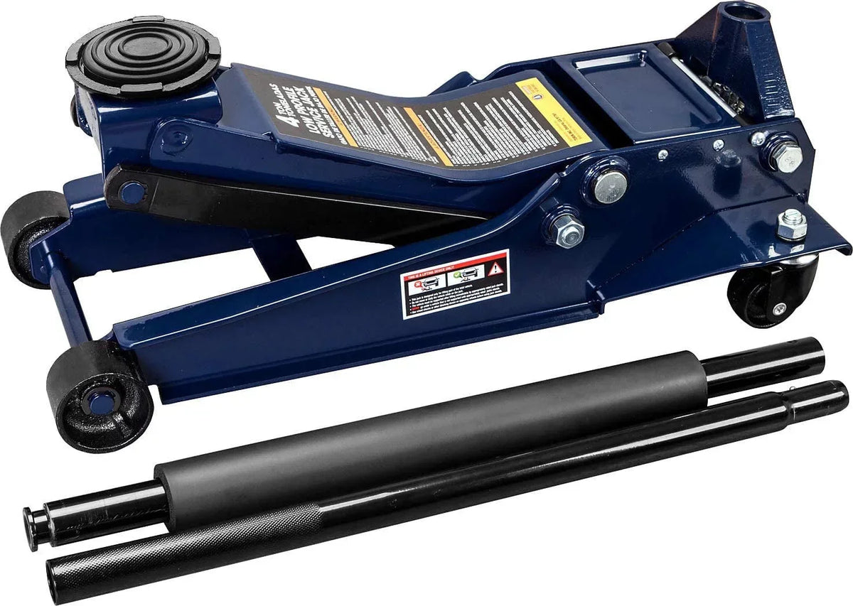 2025 4 Ton Heavy Duty Low Profile Hydraulic Floor Jack Speedy Lift Garage Car Jack, Blue, W847U - image 7