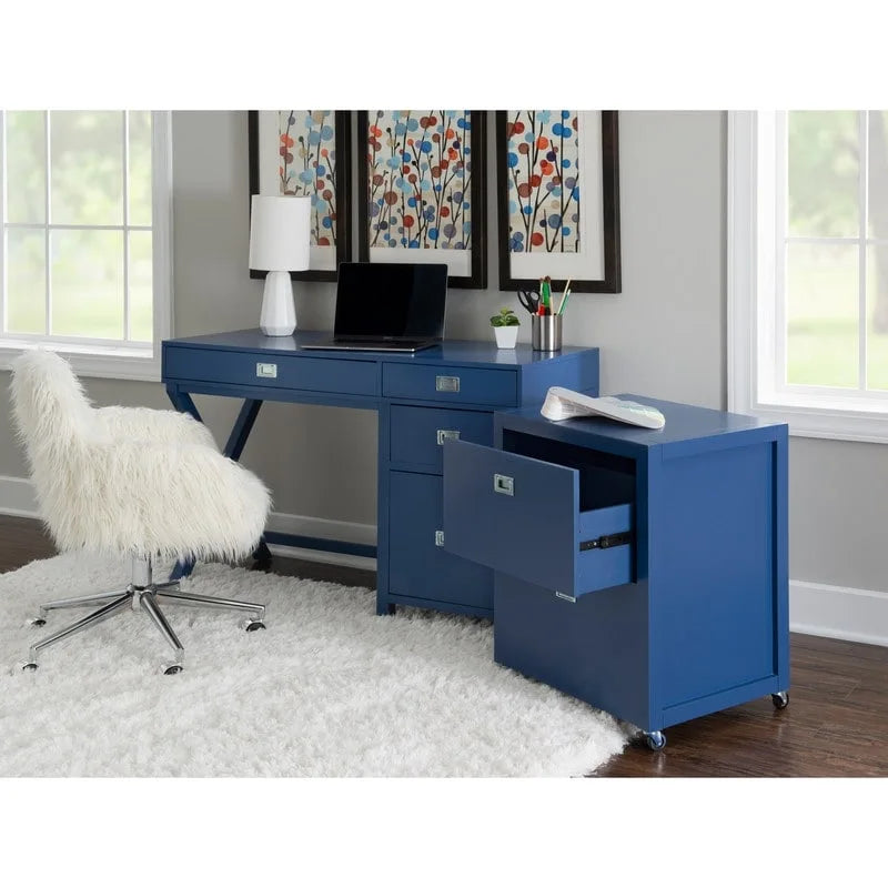 Linon Poppy Side Storage Writing Desk - image 10