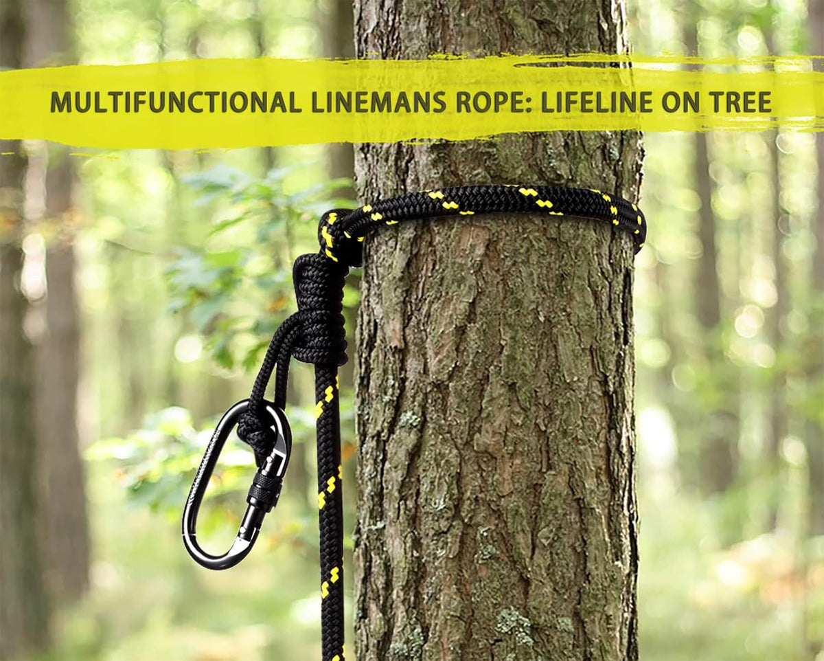UIIHUNT Tree Saddle Hunting Kit, Platform, Saddle, Climbing Gear - image 6