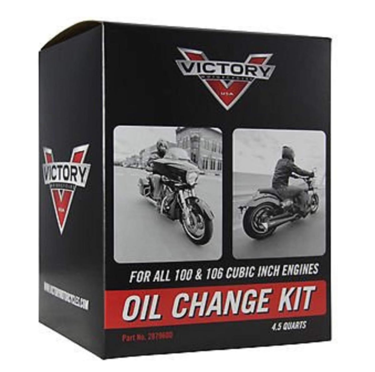 Victory OEM Oil Change Kit for 100 & 106 Cubic Inch Motor Engine 2879600 - image 1