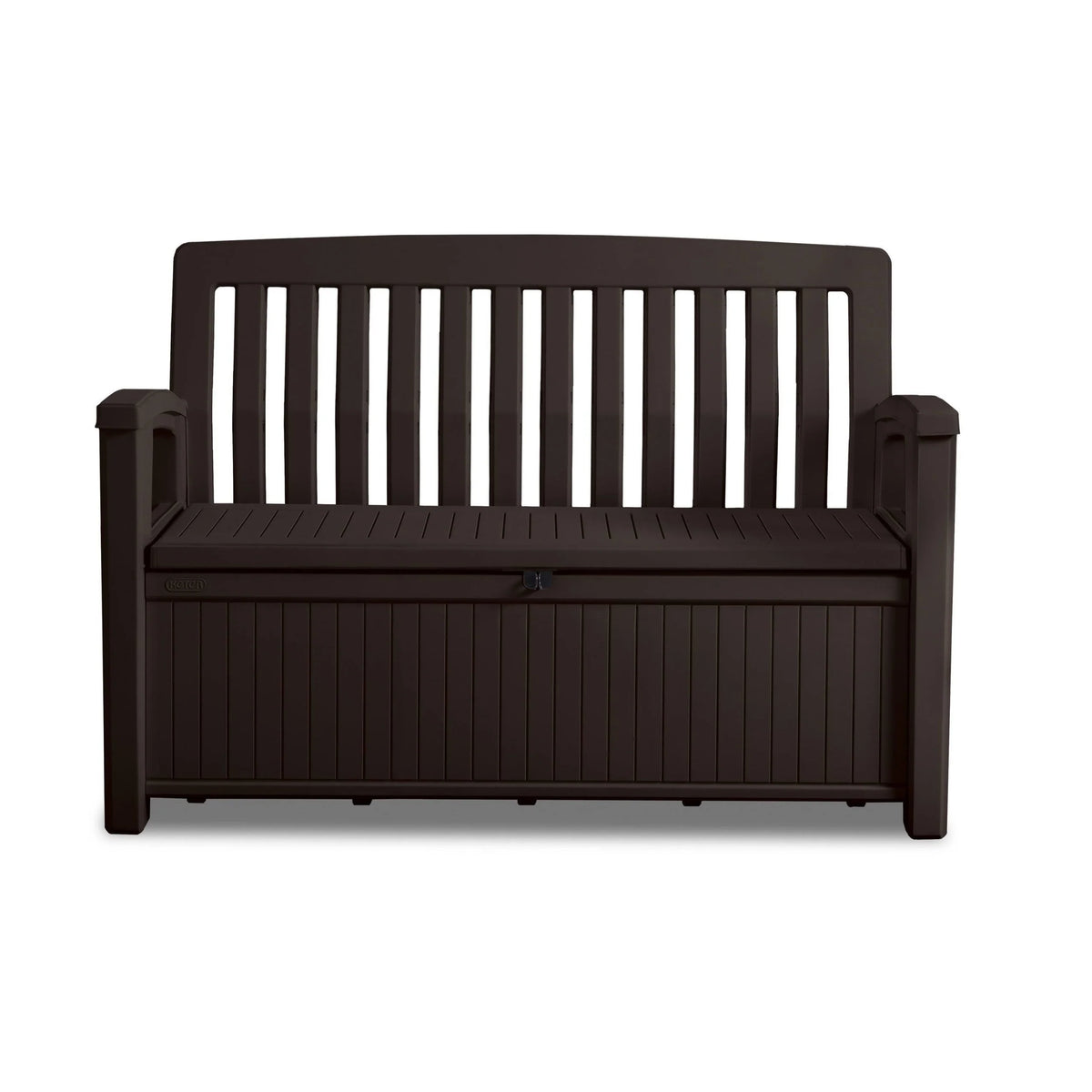 60 Gallon Patio Storage Bench – Brown - image 1