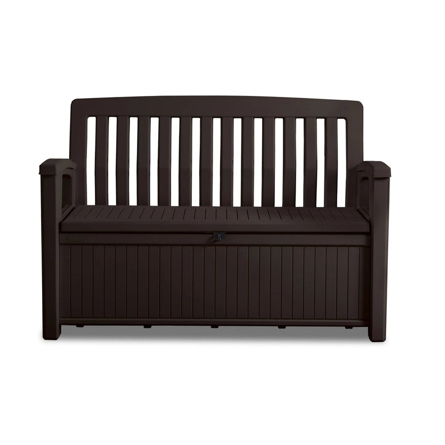 60 Gallon Patio Storage Bench – Brown - image 1