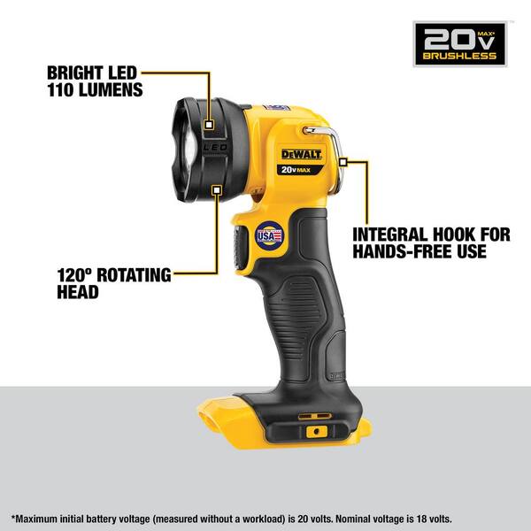 20V MAX Cordless 4 Tool Combo Kit with (2) 5.0Ah Batteries and Charger - image 9