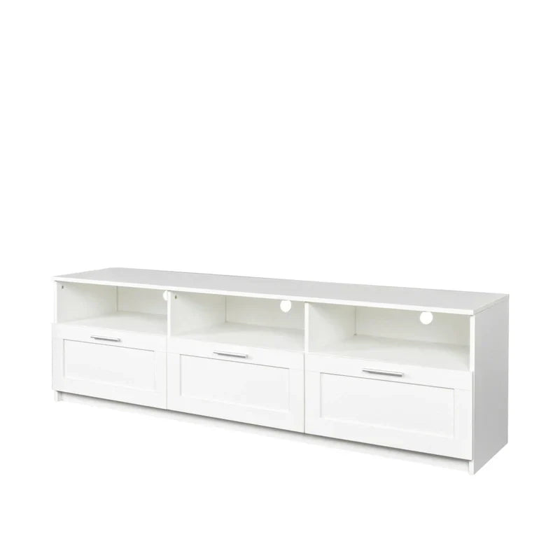 Contemporary 70.87" TV Cabinet with 3 Storage Drawers - Stylish Entertainment Center for Living Room - image 13