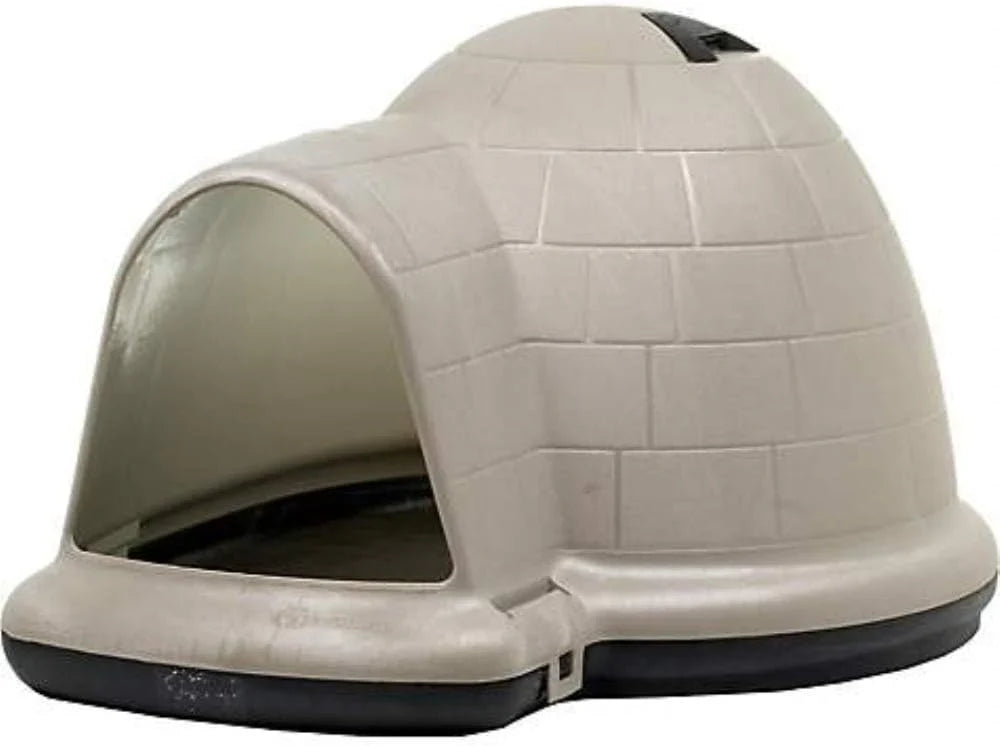 Petmate Indigo Dog House (Igloo Dog House, Made in USA with 90% Recycled Materials, All-Weather Protection Pet Shelter) for XL Dogs -90 to 125 pounds, Made in USA - image 7