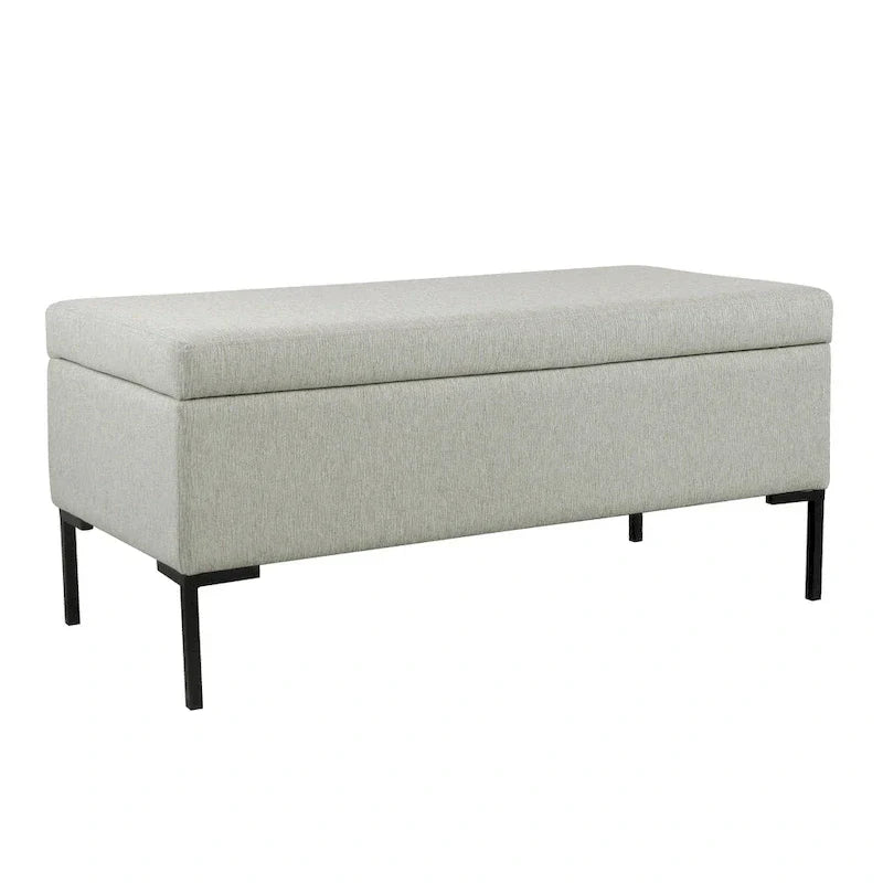 HomePop Metal-Leg Storage Bench - image 32