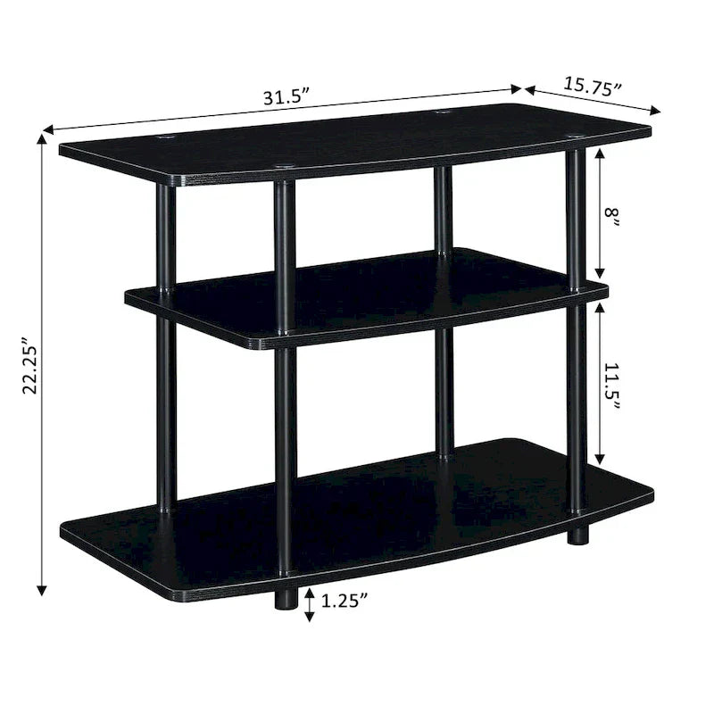 Convenience Concepts Designs2Go Tool-Free 3-Tier TV Stand - image 4