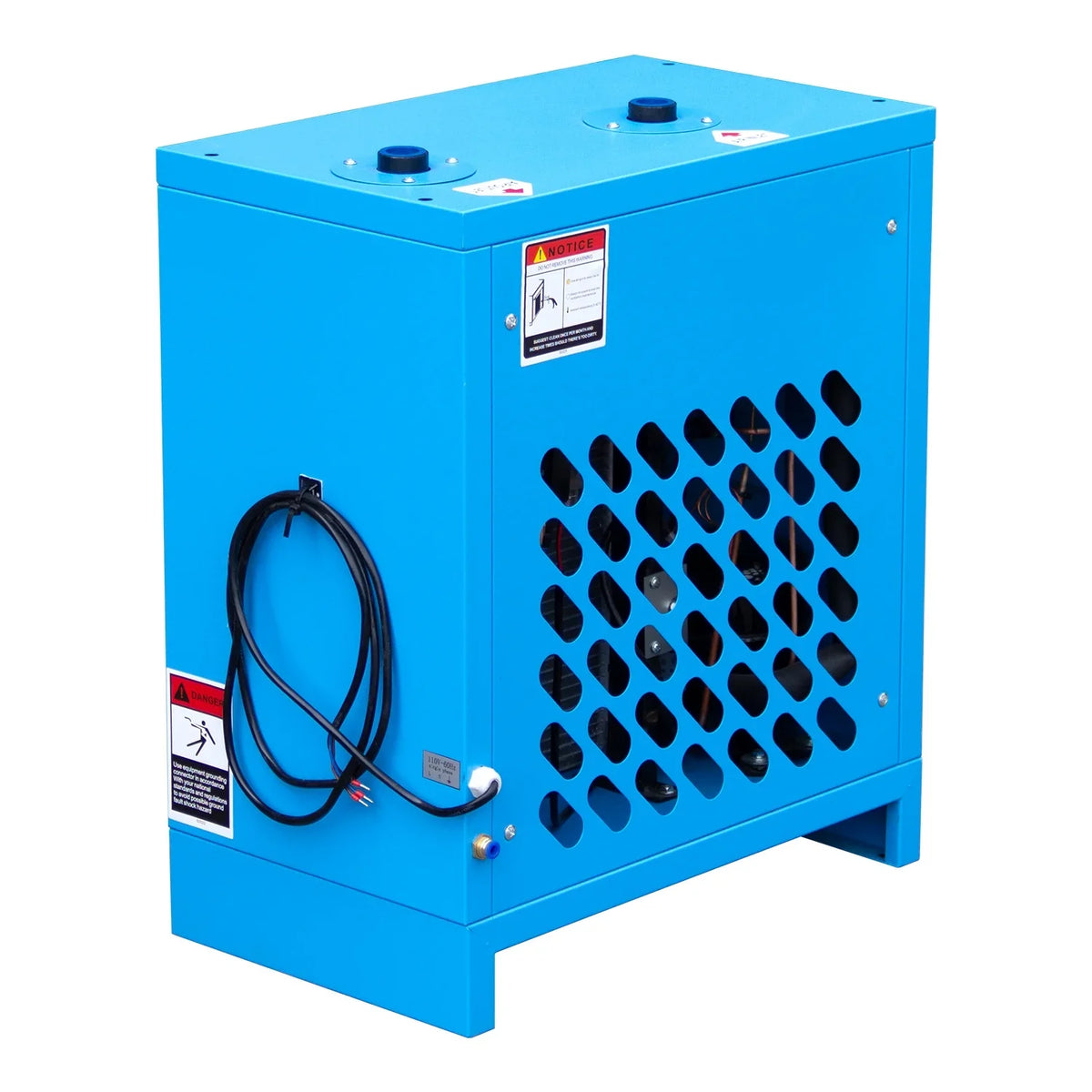 HPDMC Industrial Heavy Duty Refrigerated Air Dryer, 70 CFM, 0.75 KW, 110V For 15HP-20HP Rotary Screw Compressors, R134a Cooling System - image 7