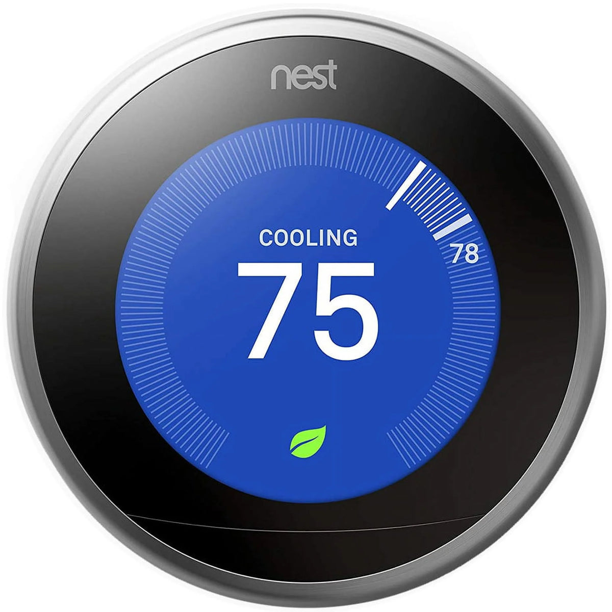 Google Nest Learning Smart Thermostat - 3rd Generation - Stainless Steel T3007ES Bundle with Deco Essentials Wall Mount Plate Cover + Screen Protector Kit for Google Nest Thermostat - image 8