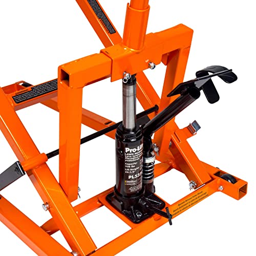 Pro-LifT Lawn Mower Lift Jack - 350 Lbs Capacity for Tractors and Zero Turn Lawn Mowers - image 2