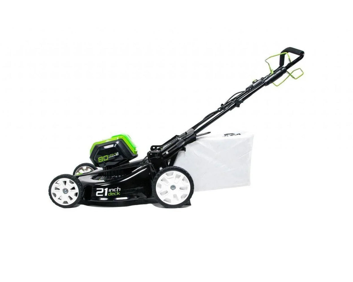 80V Cordless 21′′ Self-Propelled Brushless Lawn Mower / Greenworks - image 15