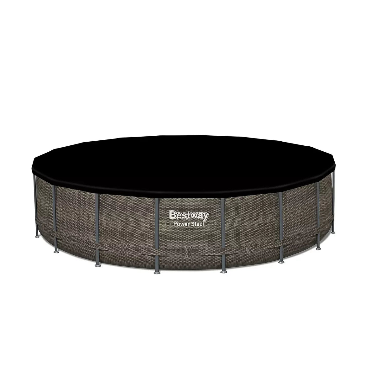 Bestway Power Steel 18-ft x 48-in Round Above-Ground Pool Set - image 9