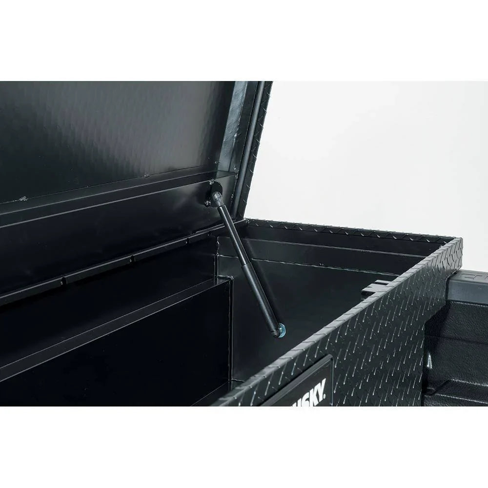 61.86 Matte Black Aluminum Low Profile Truck Tool Box for Mid-Size Trucks - image 5
