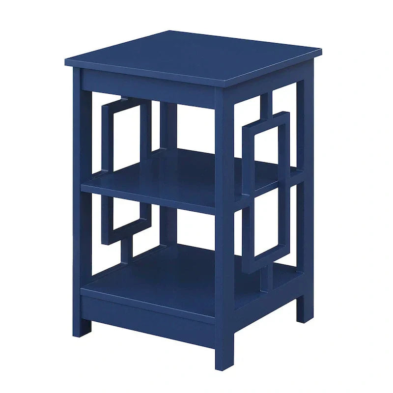 Convenience Concepts Town Square End Table Featuring Shelves - image 25