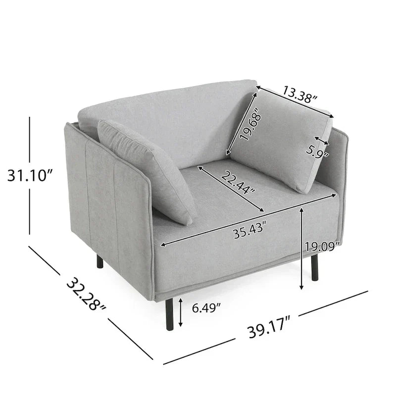 Christopher Knight Home Daphne Faux Leather Lounge Chair - image 34