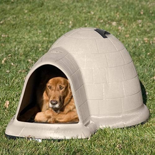 Petmate Indigo Dog House (Igloo Dog House, Made in USA with 90% Recycled Materials, All-Weather Protection Pet Shelter) for XL Dogs -90 to 125 pounds, Made in USA - image 10