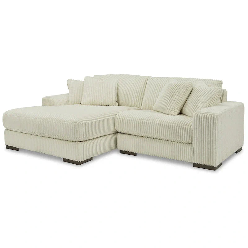 Signature Design by Ashley Lindyn 2-Piece Sectional Sofa with Chaise - Dimensions: 102W x 70D x 38H - image 3